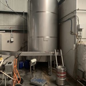 50 BBL COLD LIQUOR TANK. Jacketed.